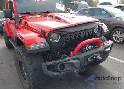 2018 Jeep Wrangler Unlimited Rubicon 4X4 from USA, damaged, VIN 1C4HJXFGXJW169020